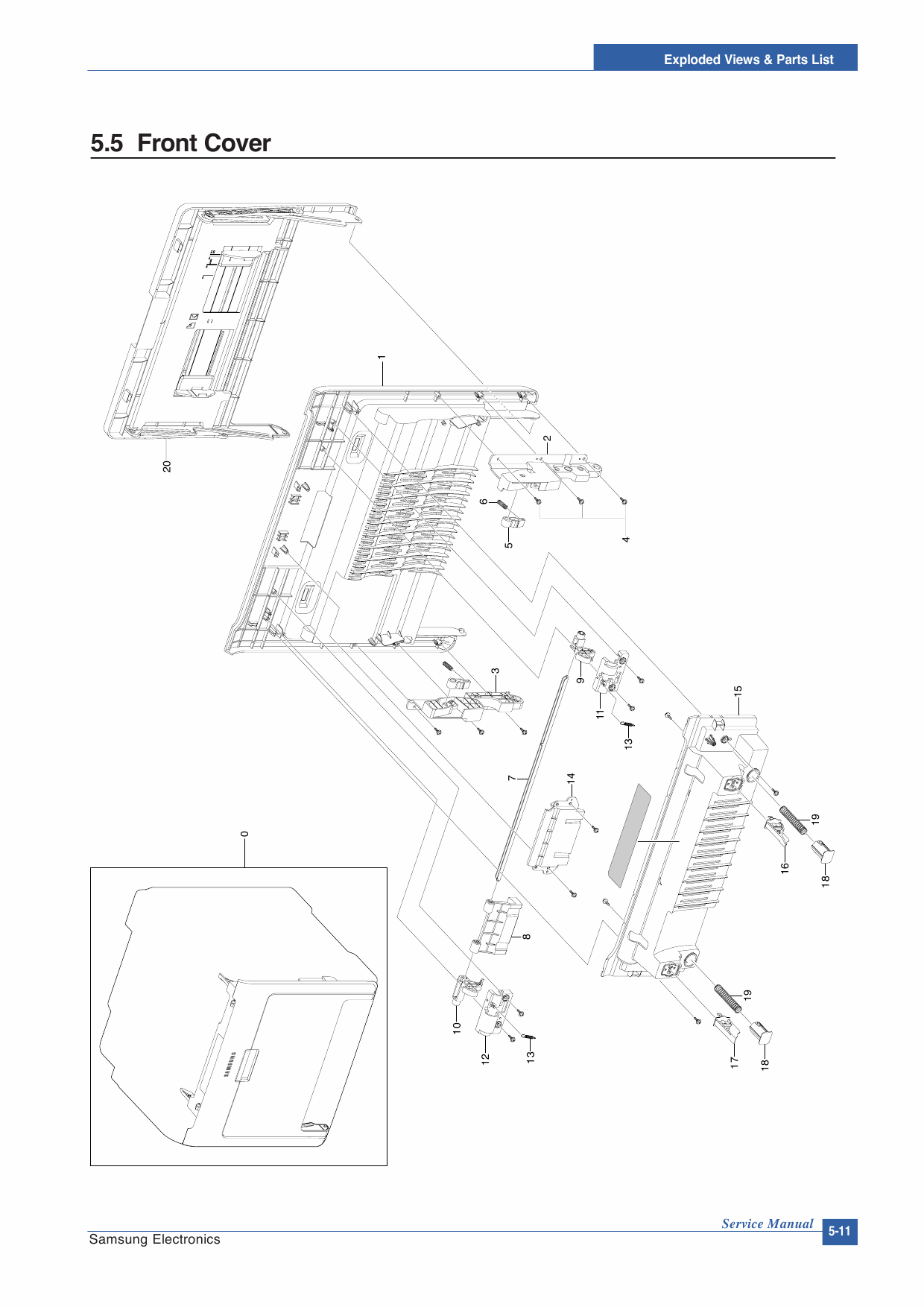 Samsung Color-Laser-Printer CLP-660 Parts Manual-3